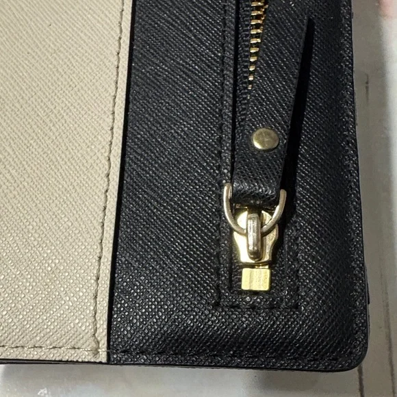Kate Spade Black and Cream Clutch - Picture 3 of 5